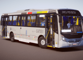 Mod | Neobus Mega Plus MB OF-1721L BT5 padrão Redentor/RJ (Fase 2)