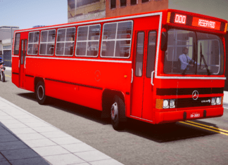 Mod | Caio Amelia MB LPO-1113 “embarque dianteiro” (fase2) – Proton Bus Simulator