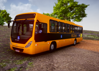 Mod | Marcopolo Torino 2014 MB OF-1721L BlueTec 5 Escolar (fase2) – Proton Bus Simulator