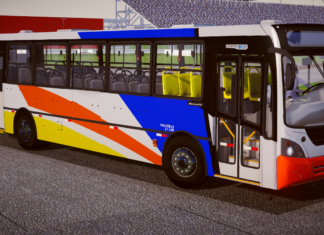 Mod | Mascarello Gran Via Midi 2008 VW 17.230 EOD padrão Costa Rica (fase2) – Proton Bus Simulator