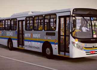 Mod | Caio Apache Vip II MB OF-1721 BlueTec 5 padrão RJ v2.0 (fase2) – Proton Bus Simulator