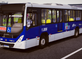 Mod | Marcopolo Torino S BRT Volvo B270F Euro V padrão Cidade Alta/PE (fase2) – Proton Bus Simulator