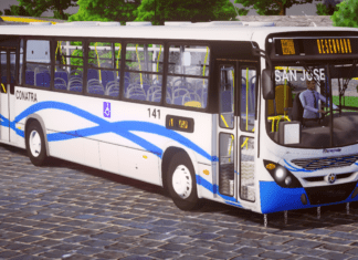 Mod | Marcopolo Torino 2007 VW 17.230 EOD Euro III padrão Costa Rica (fase2) – Proton Bus Simulator