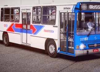 Mod | Busscar Urbanus 1994 MB OF-1721 Euro II 3 portas (fase2)