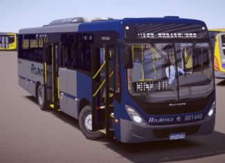 Mod | Marcopolo New Torino 2014 MB OF-1519 BlueTec 5 padrão Atlântico Transportes/BA – Galo Branco/RJ (Fase 2)