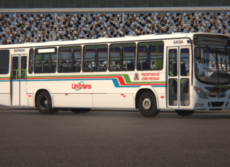 Mod | Marcopolo Torino 2007 MB OF-1722M Euro III Padrão TransNacional com Embarque Traseiro (Fase 2)