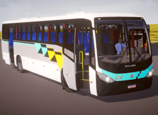 Mod | Marcopolo Ideale 770 MB OF-1721 Euro II padrão Nicarágua (Fase 2)