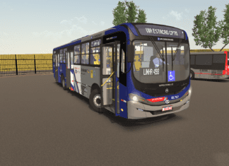 Mod | Mascarello Gran Via 2024 MB OF-1721L BlueTec 6 padrão Auto Luxo Transportes EMTU (Fase 2)