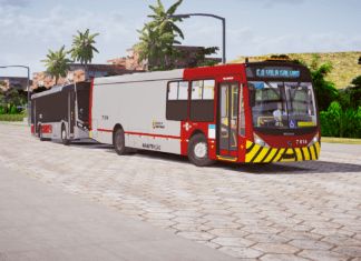 Mod | Caio Millennium III MB O-500U BlueTec 5 Manutenção Gatusa + Millennium IV Rebocado (Fase 2)