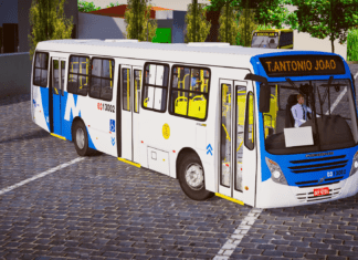 Mod | Neobus Mega Plus Volvo B270F Euro V padrão São Pedro Manaus/AM V2 (Fase 2)