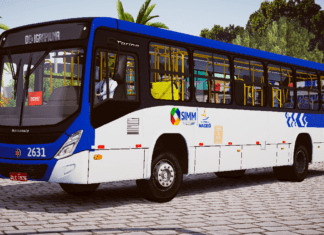 Mod | Marcopolo Torino 2014 Mercedes-Benz OF-1721 Bluetec 5 Padrão SIMM Maceió/AL (Fase 2)