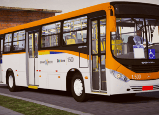 Mod | Comil Svelto 2012 Mercedes-Benz OF-1721 BlueTec 5 padrão Itamaracá Recife/PE e Atalaia/SE (fase2)