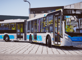 Mod | Caio Millennium IV Mercedes-Benz O-500UA Bluetec 5 Padrão SPTrans (Fase 2)