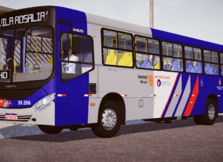 Mod | Comil Svelto 2017 Mercedes-Benz OF-1724 Bluetec 5 Padrão Mairiporã/SP (Fase 2)