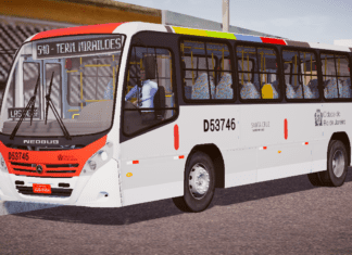 Mod | Neobus Spectrum City Mercedes-Benz OF-1418 Euro III Padrão Transportes Campo Grande/RJ (Fase 2)