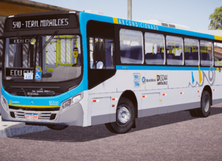 Mod | Caio Apache Vip IV Mercedes-Benz OF-1721 Bluetec 5 Padrão Barra/RJ (Fase 2)