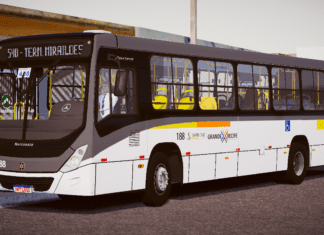 Mod | Marcopolo Torino S Mercedes-Benz OF-1721 Bluetec 5 Padrão Recife/PE (Fase 2)