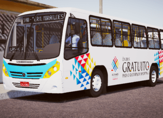 Mod | Neobus Spectrum City Mercedes-Benz OF-1418 Padrão Borges (Fase 2)