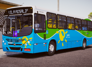 Mod | Marcopolo Torino 2007 Mercedes-Benz OF-1722M Padrão Serramar/ES (Fase 2)