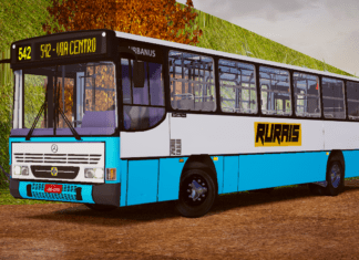 Mod | Busscar Urbanus 1994 Mercedes-Benz OF-1721 Euro II (Fase 2)