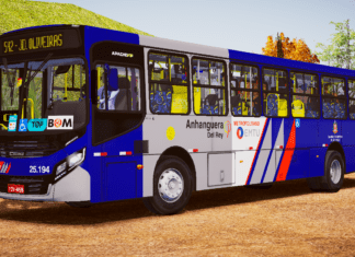 Mod | Caio Apache Vip IV Mercedes-Benz OF-1724 Bluetec 5 e Volkswagen 17.230 ODS Pack Padrão Del Rey/SP e Carapicuíba/SP (Fase 2)