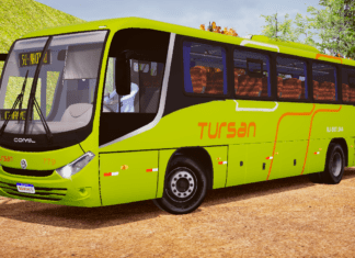 Mod | Comil Versatile Gold Volkswagen 17.230 S Euro 6 Padrão Tursan (Fase 2)