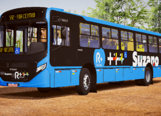 Mod | Caio Apache Vip V Mercedes-Benz OF-1721L Bluetec 5 Padrão Radial Transportes/SP (Fase 2)