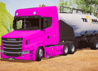 Mod | Scania 770T Barriga de Aço (fase 2)