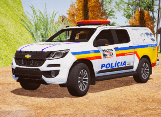 Mod | Viatura Chevrolet S10 da PMMG (Fase 2)