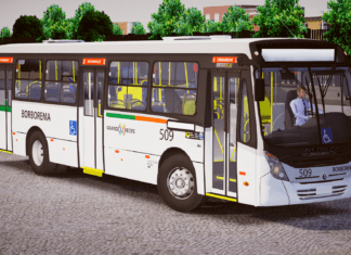 Mod | Neobus Mega Plus 2015 Volkswagen 17.230 Euro V padrão Borborema Imperial Transportes V2 (Fase 2)