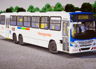 Mod | Marcopolo Torino 2007 Mercedes-Benz OF-1722M Euro III padrão Viação São Jorge João Pessoa/PB (Fase 2)