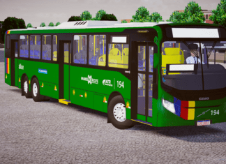 Mod | Caio Millennium V Volvo B320R 6×2 Euro 6 (Fase 2)