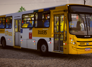 Mod | Mascarello GranVia 2011 MB OF-1721 Bluetec 5 Padrão Plataforma Transportes Salvador/BA (fase2)