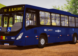 Mod | Marcopolo Torino S Mercedes-Benz OF-1721 Bluetec 6 Padrão Recife/PE (FASE 2)