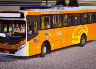 Mod | Caio Apache Vip IV Mercedes-Benz OF-1721L BlueTec 5 padrão Braso Lisboa Rio de Janeiro/RJ (Fase 2)
