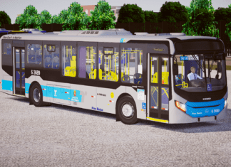 Mod | Caio Millennium V Mercedes-Benz O-500U BlueTec 5 padrão SPTrans/SP (Fase 2)
