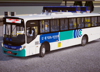 Mod | Caio Apache Vip III Mercedes-Benz OF-1721 BlueTec 5 padrão Campo Grande ex Matias/RJ (Fase 2)