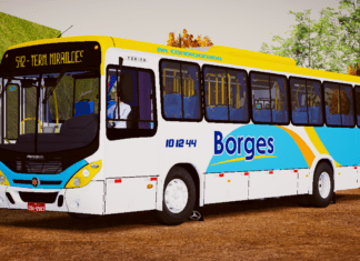 Mod | Marcopolo Torino 2007 Mercedes-Benz OF-1418 Euro III Padrão Borges Santarem/PA (Fase 2)