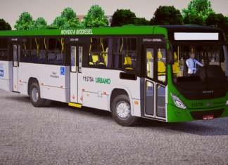 Mod | Marcopolo Torino 2014 Mercedes-Benz OF-1721 BlueTec 5 padrão Piracicabana Brasília/DF (Fase 2)