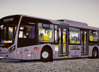 Mod | Caio Millennium IV Mercedes-Benz O-500U Bluetec 5 Padrão SPTrans (Fase 2)