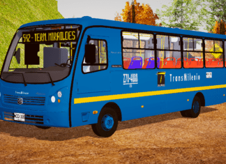 Mod | Busscar Fussion Mercedes-Benz Atego 1016 Bluetec 5 (Fase 2)