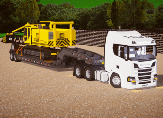 Mod | Scania R730 Prancha + Reboque (Fase 2)