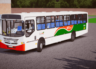 Mod | Caio Apache S22 Mercedes-Benz OF-1418 Euro III padrão Santíssimo/BA (Fase 2)