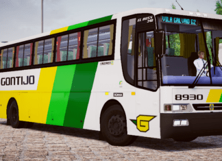 Mod | Busscar El Buss 340 Scania K-113CL (Fase 2)