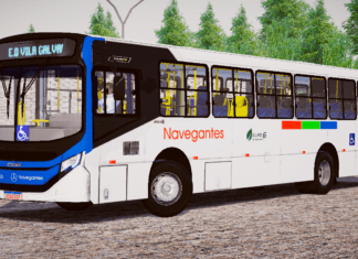 Mod | Caio Apache Vip V Mercedes-Benz OF-1721 Bluetec 6 Padrão Trans Nacional/RN e PB (fase 2)