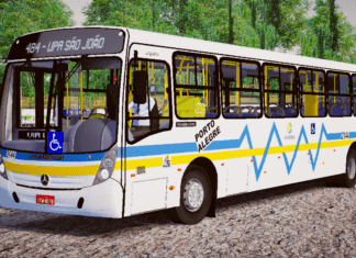 Mod | Neobus Mega 2006 Mercedes-Benz O-500M Euro III Padrão Porto Alegre/RS (Fase 2)