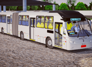 Mod | Neobus Mega BRT Scania K310IA padrão Porto Alegre/RS (Fase 2)