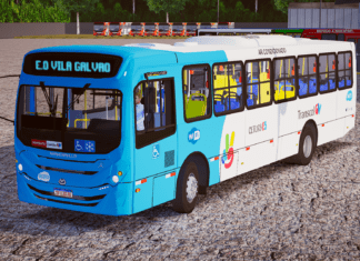 Mod | Mascarello GranVia Midi 2014 Mercedes-Benz OF-1721 BlueTec 5 padrão Transcol/ES (Fase 2)