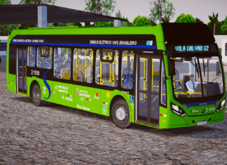 Mod Oficial do PBS | Caio Millennium IV EO500U Elétrico (Fase 2)