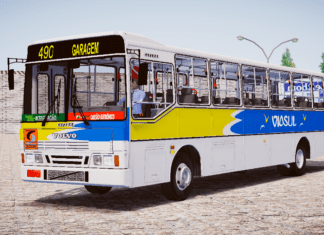 Mod | Ciferal Padron Rio Volvo B58 Padrão Natal/RN (Fase 2)